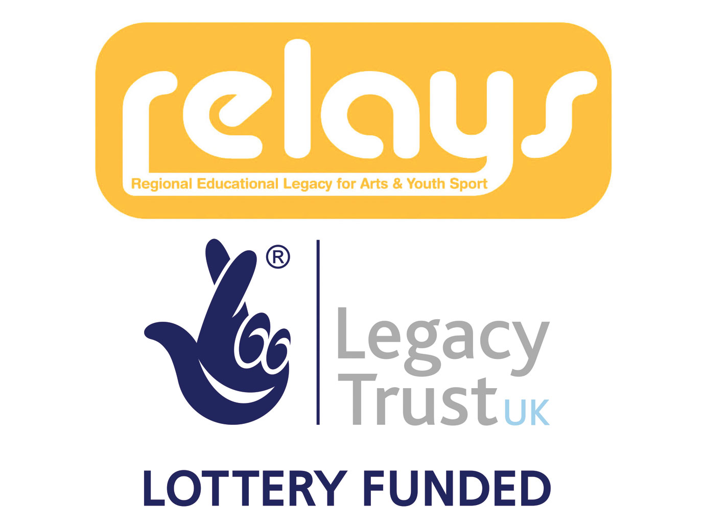 RELAYS and National Lottery Logos